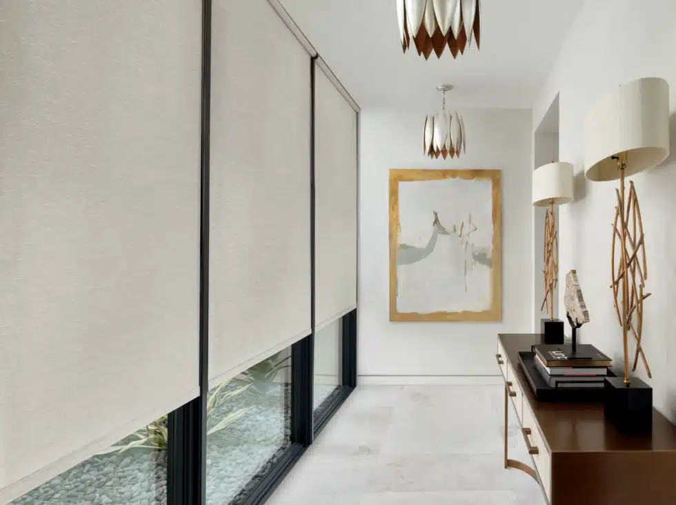 Roller-Shades-Hallway-HM Roller Shades Hallway HM